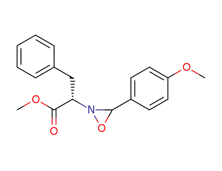 (S)-2-[3-(4-Methoxy-phenyl)-oxaziridin-2-yl]-3-phenyl-propionic acid methyl ester