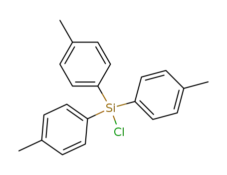 Molecular Structure of 18740-66-4 (Silane, chlorotris(4-methylphenyl)-)