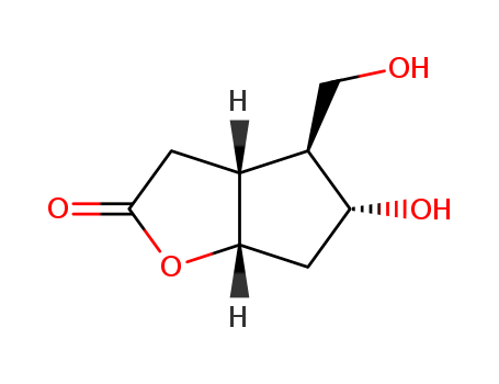 (+/-)-(3aα,4α,5β,6aα)-5-hydroxy-4-(hydroxymethyl)hexahydro-2H-cyclopentafuran-2-one