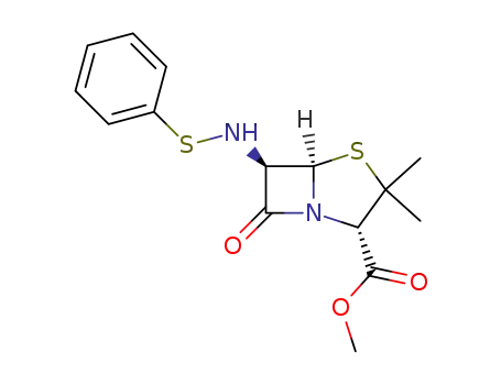 6β-phenylsulfanylamino-penicillanic acid methyl ester