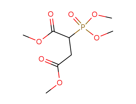 Molecular Structure of 2788-26-3 (dimethyl (dimethoxyphosphinyl)succinate)