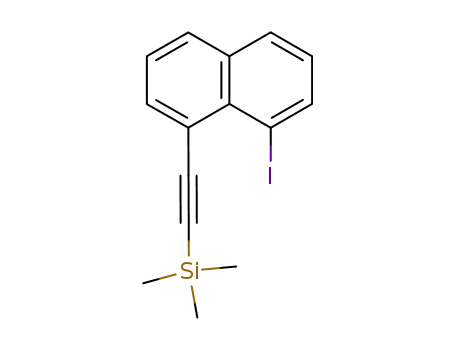 Silane, [(8-iodo-1-naphthalenyl)ethynyl]trimethyl-