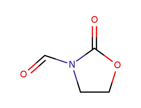 Molecular Structure of 248252-53-1 (3-Oxazolidinecarboxaldehyde, 2-oxo-)