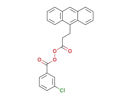 β-(9-Anthryl)propanoyl-m-chlorobenzoyl peroxide