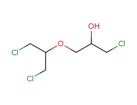 Molecular Structure of 23916-48-5 (1-chloro-3-(2-chloro-1-chloromethyl-ethoxy)-propan-2-ol)