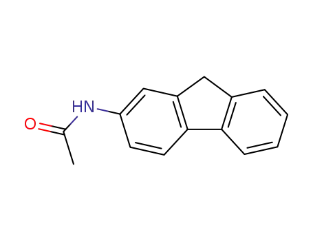 Molecular Structure of 53-96-3 (2-ACETAMIDOFLUORENE)