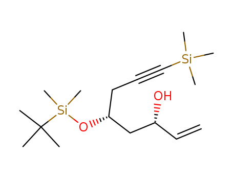 1-Octen-7-yn-3-ol, 5-[[(1,1-dimethylethyl)dimethylsilyl]oxy]-8-(trimethylsilyl)-, (3S,5R)-