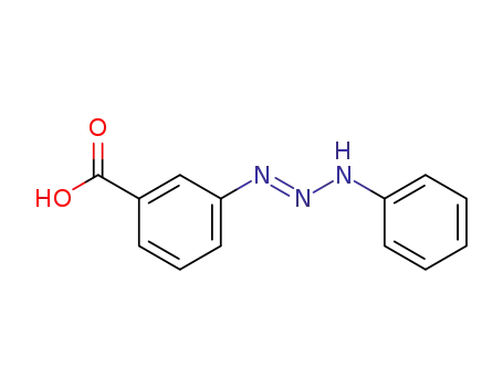 Molecular Structure of 110054-42-7 (3-(3-phenyl-triazenyl)-benzoic acid)