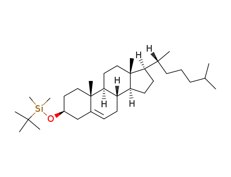 Molecular Structure of 57711-50-9 (3-O-tert-ButyldiMethylsilyl Cholesterol)