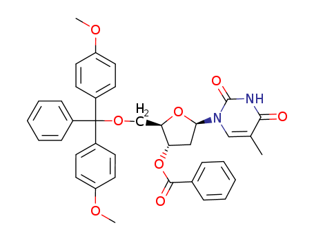 5-O-(p,p-Dimethoxytrityl)thymidine 3-benzoate