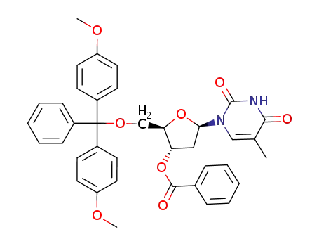 5'-O-(p,p'-Dimethoxytrityl)thymidine 3'-benzoate