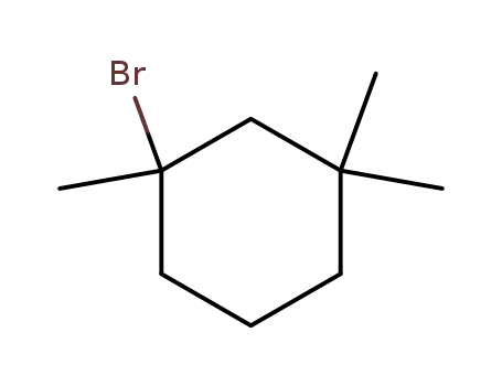 Molecular Structure of 848679-93-6 (1-bromo-1,3,3-trimethyl-cyclohexane)