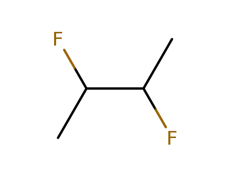 Molecular Structure of 666-21-7 (Butane, 2,3-difluoro-)