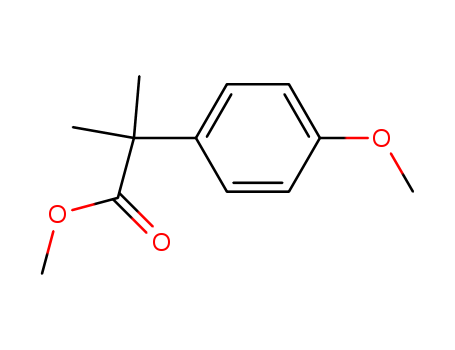 Benzeneacetic acid,4-methoxy-a,a-dimethyl-, methyl ester