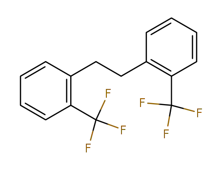 Molecular Structure of 287172-66-1 (1,2-BIS[2'-(TRIFLUOROMETHYL)PHENYL]ETHANE)