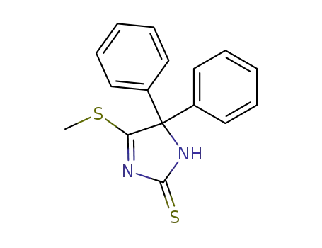 4-(Methylthio)-5,5-diphenyl-3-imidazoline-2-thione