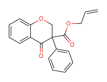 3-allyloxycarbonyl-3-phenylchroman-4-one