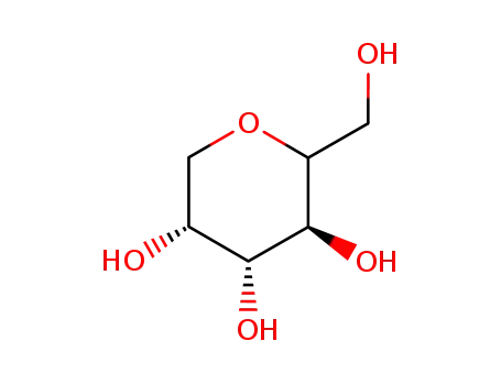 Molecular Structure of 55700-15-7 ((3S,4R,5R)-2-Hydroxymethyl-tetrahydro-pyran-3,4,5-triol)