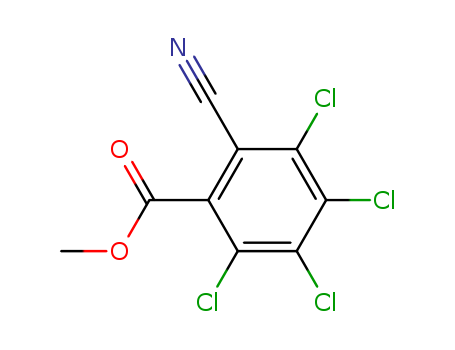 methyl 2,3,4,5-terachloro-6-cyanobenzoate