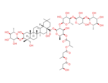 Molecular Structure of 1033766-74-3 (perennisaponin F)