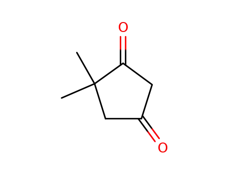 Molecular Structure of 4683-51-6 (4,4-Dimethyl-1,3-cyclopentanedione)