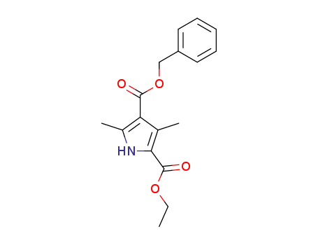 1H-Pyrrole-2,4-dicarboxylicacid,3,5-dimethyl-,2-ethyl4-(phenylmethyl)ester(9CI)