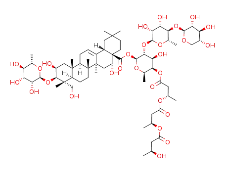 Molecular Structure of 1033766-71-0 (perennisaponin C)