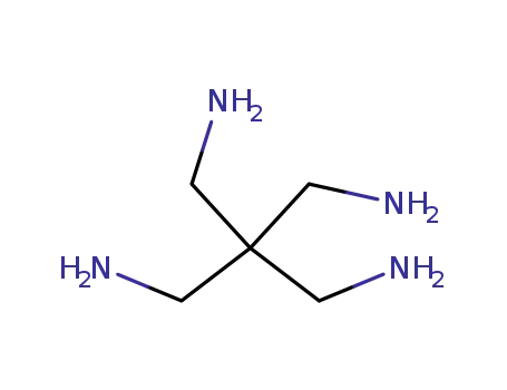Molecular Structure of 4742-00-1 (Pentaerythrityltetramine)