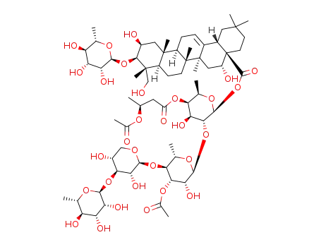 Molecular Structure of 1190433-29-4 (perennisaponin K)