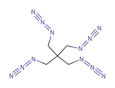 Molecular Structure of 31107-13-8 (Propane, 1,3-diazido-2,2-bis(azidomethyl)-)