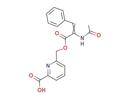 6-carboxy-2-pyridylmethyl α-(N-acetylamino)cinnamate