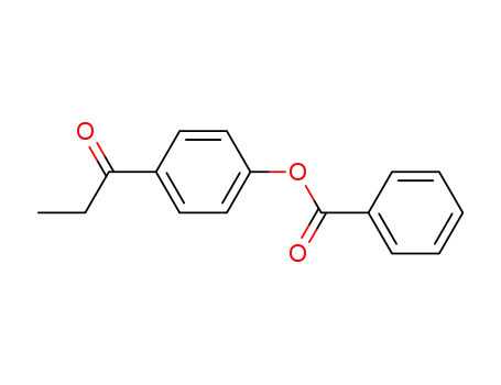 Molecular Structure of 96187-97-2 (4-propionylphenyl benzoate)