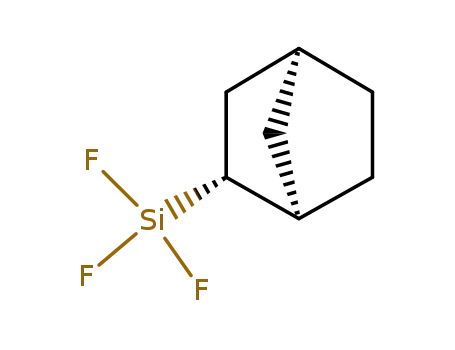 Molecular Structure of 83168-81-4 (Silane, bicyclo[2.2.1]hept-2-yltrifluoro- (9CI))