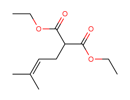Propanedioic acid,2-(3-methyl-2-buten-1-yl)-, 1,3-diethyl ester