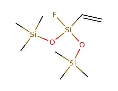 Molecular Structure of 114439-69-9 (Trisiloxane, 3-ethenyl-3-fluoro-1,1,1,5,5,5-hexamethyl-)