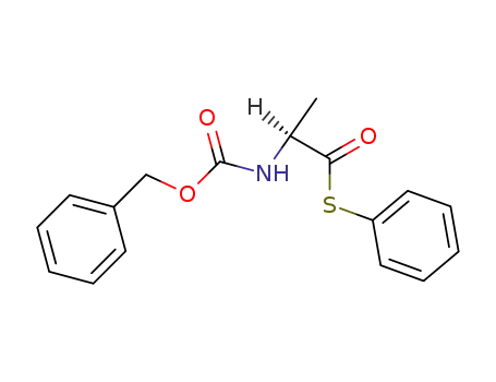 Benzyloxycarbonyl-L-alaninphenylthiolester