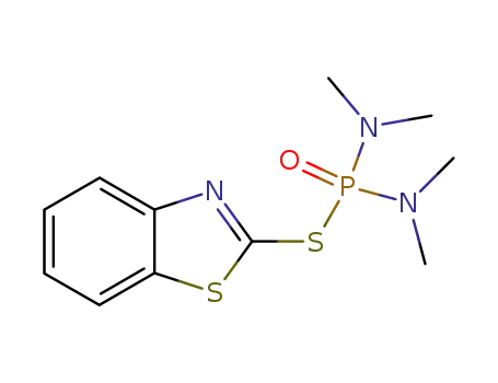 Molecular Structure of 130888-07-2 (C<sub>11</sub>H<sub>16</sub>N<sub>3</sub>OPS<sub>2</sub>)