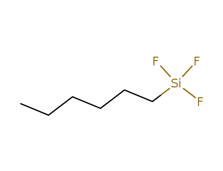 Molecular Structure of 96164-66-8 (HEXYLTRIFLUOROSILANE)