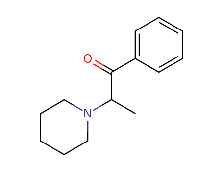 1-Propanone, 1-phenyl-2-(1-piperidinyl)-