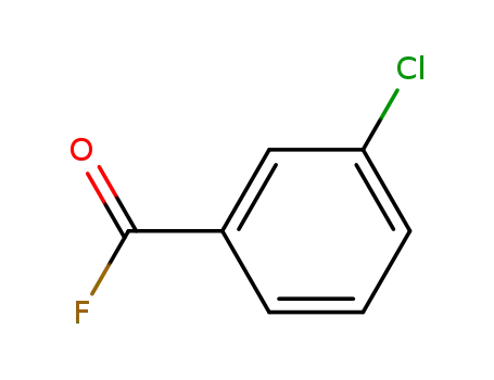 Molecular Structure of 77976-05-7 (Benzoyl fluoride, 3-chloro- (9CI))