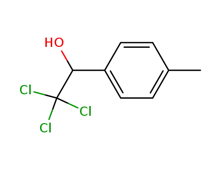 Molecular Structure of 17936-73-1 (1-(4-Methylphenyl)-2,2,2-trichloroethanol)