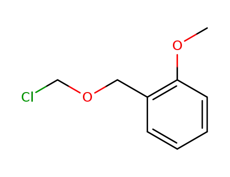 Molecular Structure of 914300-09-7 (1-(chloromethoxymethyl)-2-methoxybenzene)