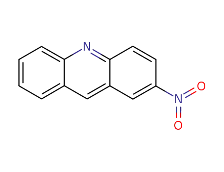 Molecular Structure of 29808-81-9 (2-NITROACRIDINE)