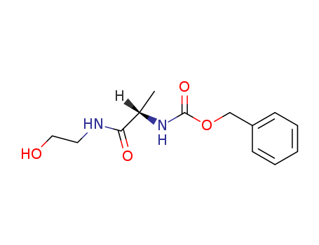 Carbamic acid, [2-[(2-hydroxyethyl)amino]-1-methyl-2-oxoethyl]-, phenylmethyl ester, (S)-
