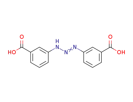 Molecular Structure of 109495-19-4 (N,N'-bis(3-carboxy-phenyl)-triazene)