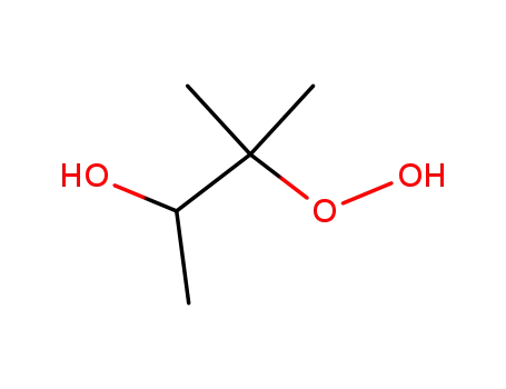 Molecular Structure of 61040-97-9 (2-Butanol, 3-hydroperoxy-3-methyl-)