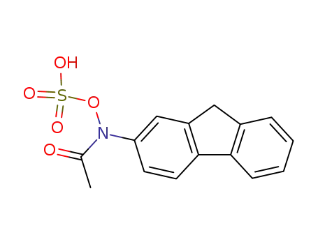 Molecular Structure of 16808-85-8 (2-acetylaminofluorene-N-sulfate)