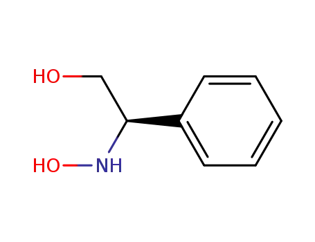 Molecular Structure of 321174-47-4 ((R)-α-(hydroxymethyl)benzylhydroxylamine)