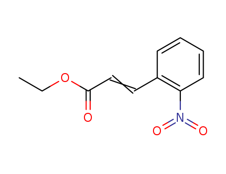 2-Propenoic acid,3-(2-nitrophenyl)-, ethyl ester cas  2437-05-0