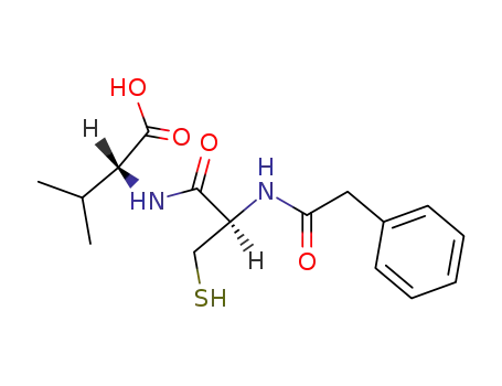 Molecular Structure of 101770-15-4 (phenylacetylcysteinylvaline)